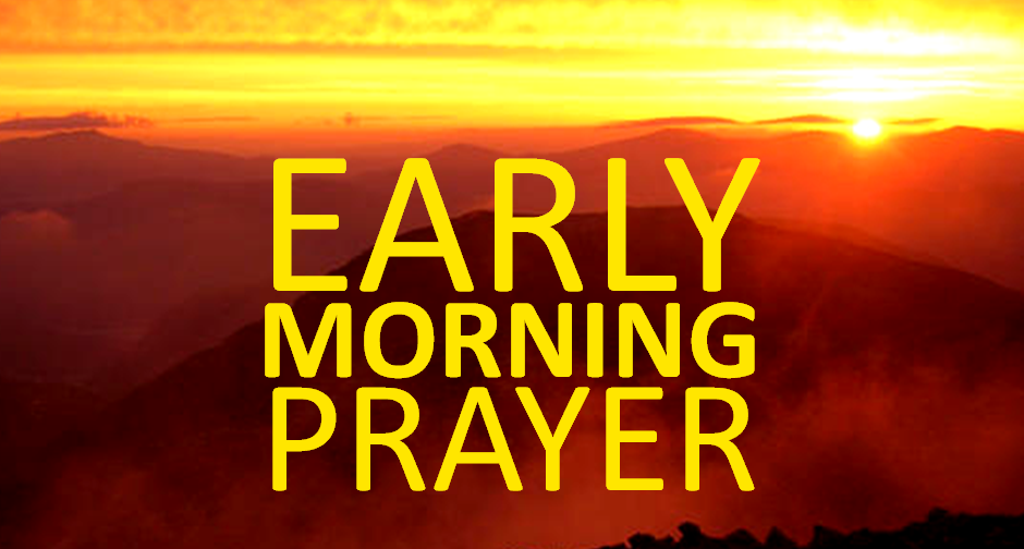 prayers early morning